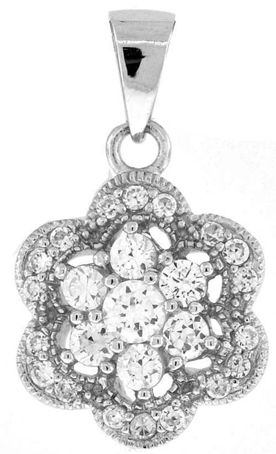 925 Fancy Cz Pendant