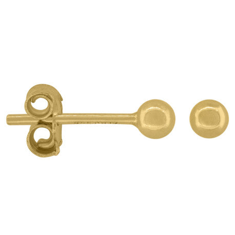 3mm-925 Ball-Stud Earring