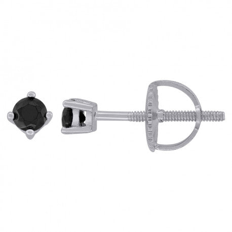 3mm-Round Cz-Stud Screw Back