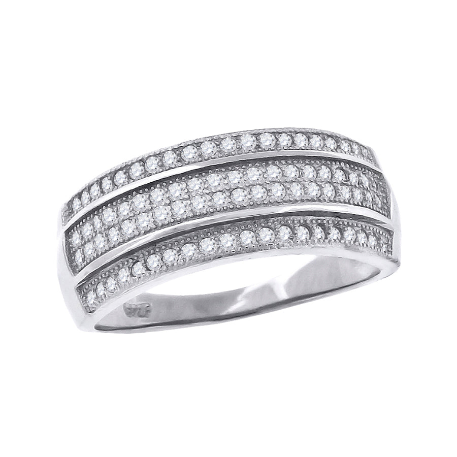 925 Micro-Pave Ring