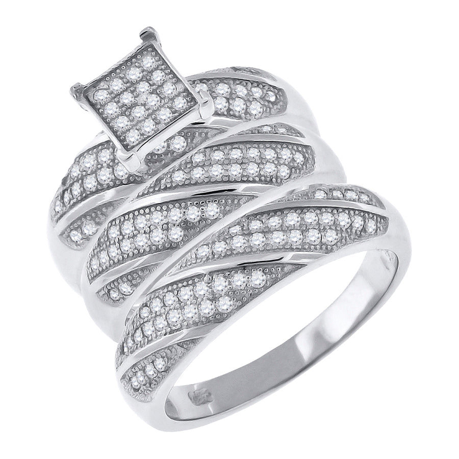 925 Micro-Pave Ring