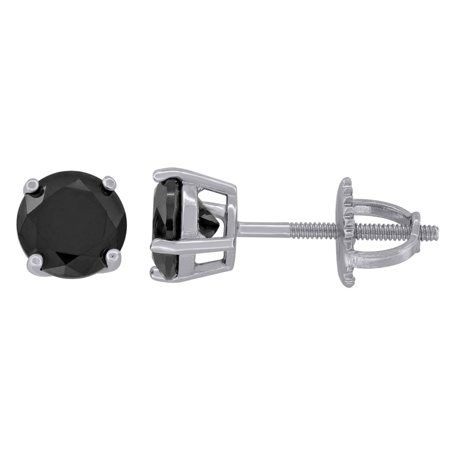 6mm-Round Cz-Stud Screw Back