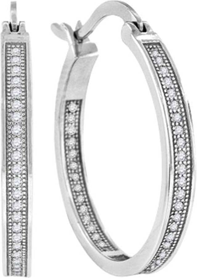 925 Micro Pave Earring