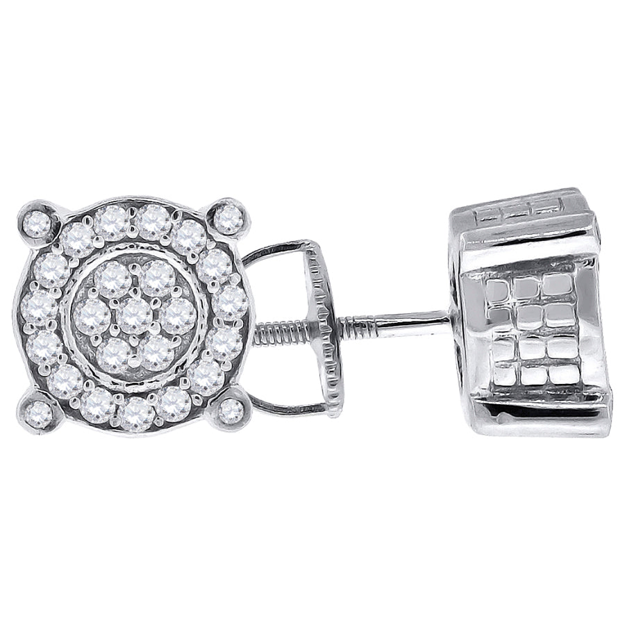 925 White-Cz Earrings