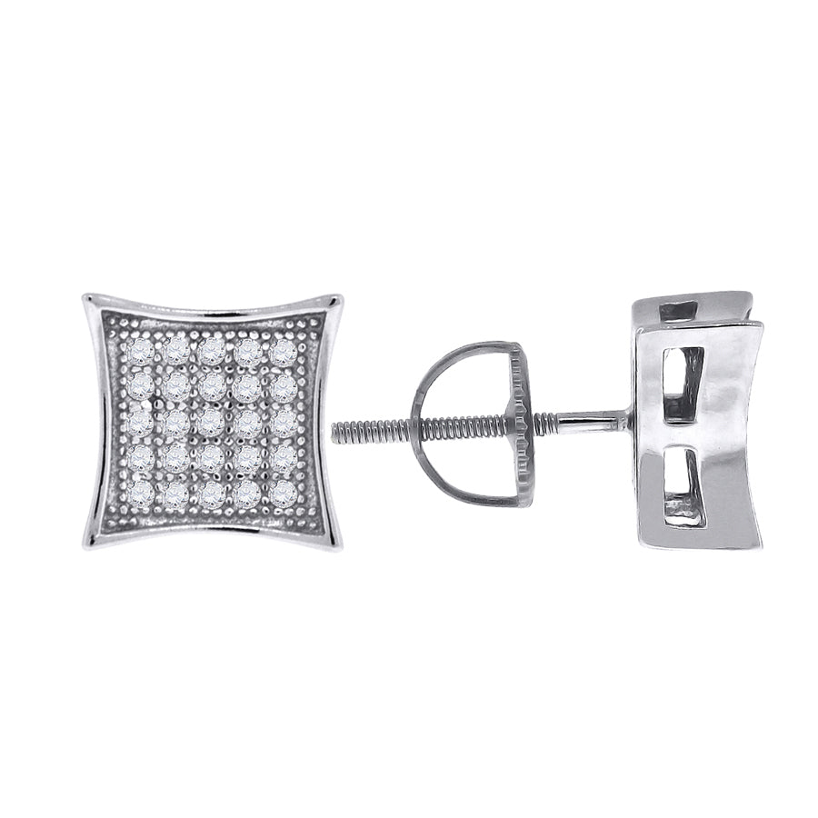 925 White-Cz Earrings