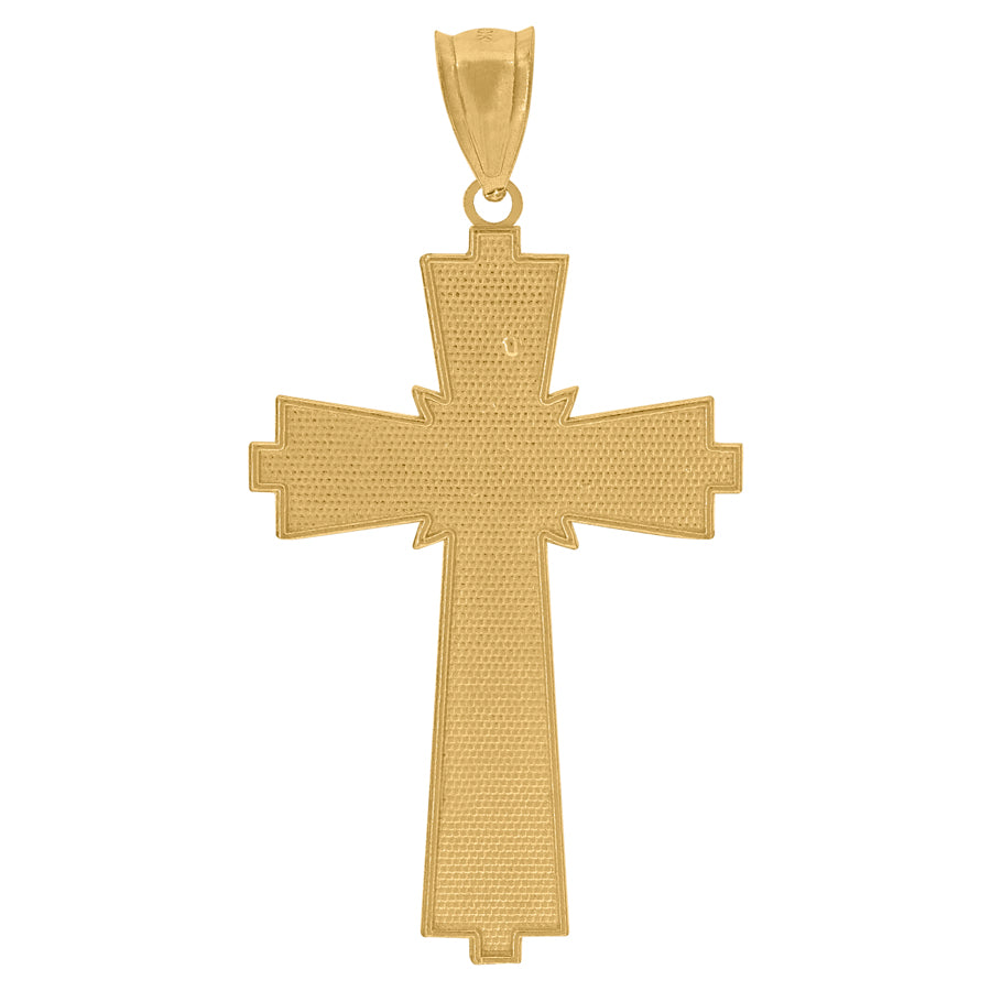 10Kt-Gold Cross Pendant
