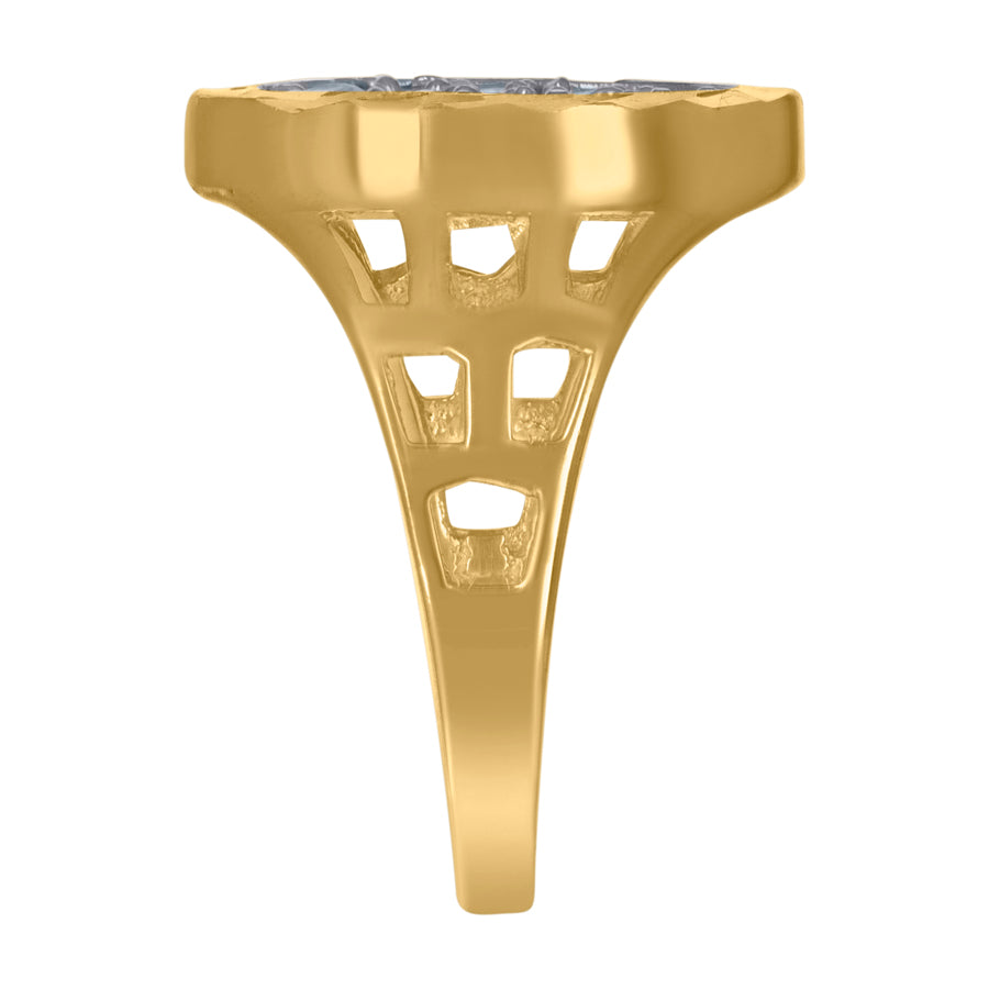 10Kt Gold Cz Ring