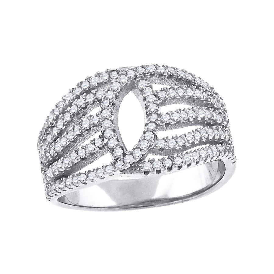 925 Fancy Cz Ring