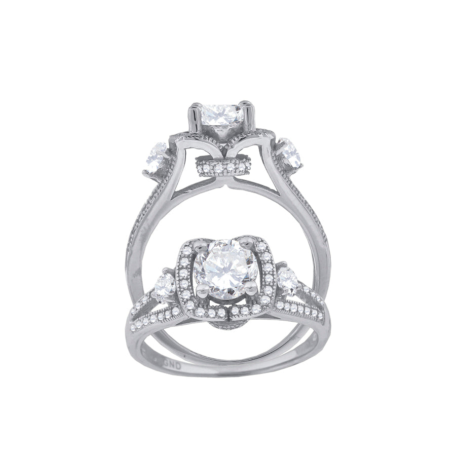 925-Cz Fashion Ring