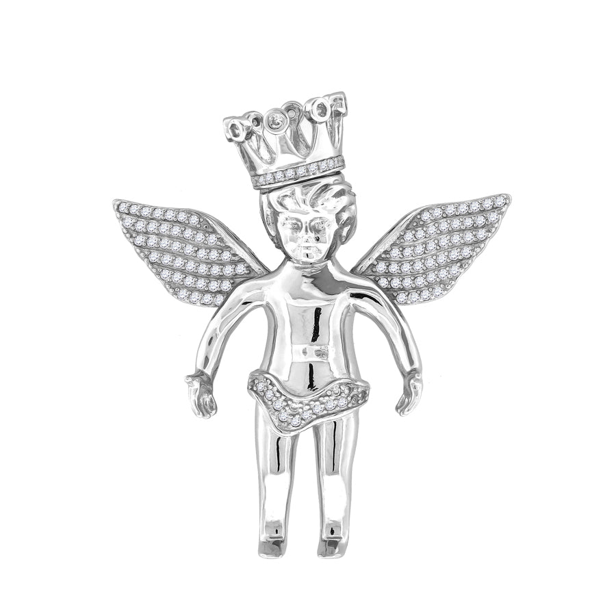 925-CZ Angel Charm