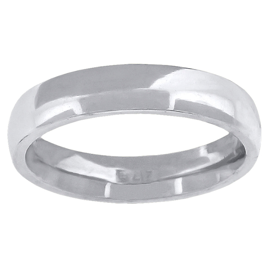 14Kt-Gold 4mm/W Com.Fit Wedding Band