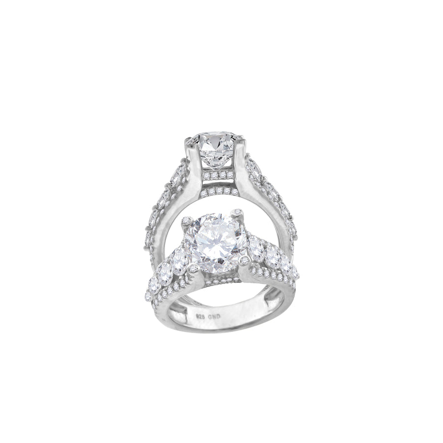 925-Ladies Fancy Cz Rings