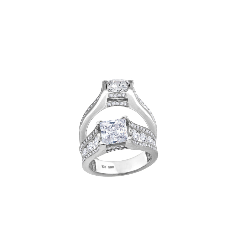 925-Ladies Fancy Cz Rings