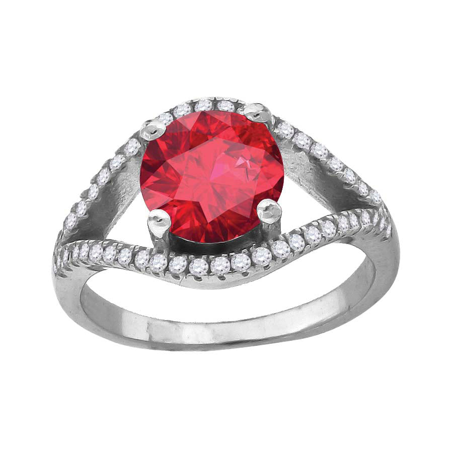 925-Cz Fancy Ring