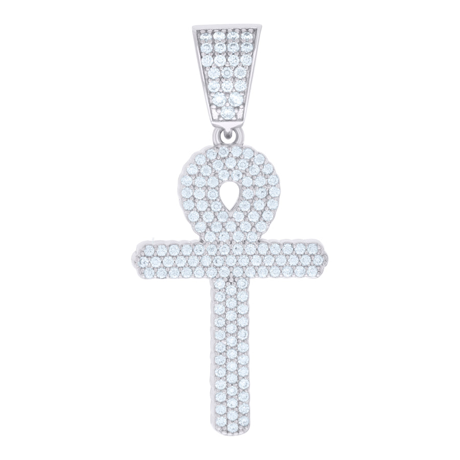 925 Sterling Silver Cz Pendant