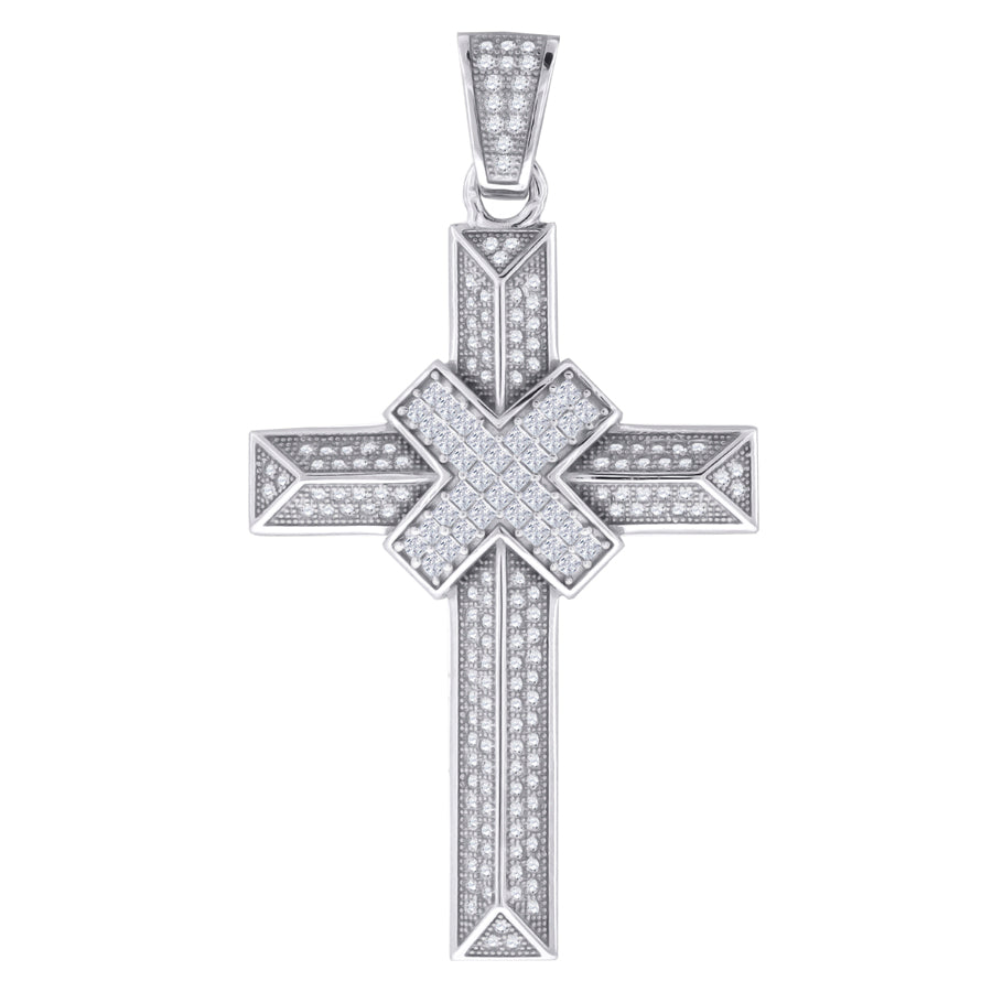 925-CZ Cross Pendant