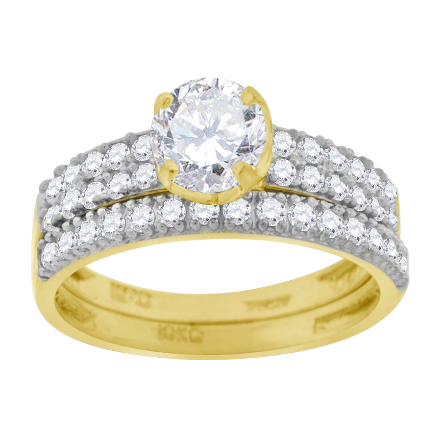 10Kt Gold Bridal Ring