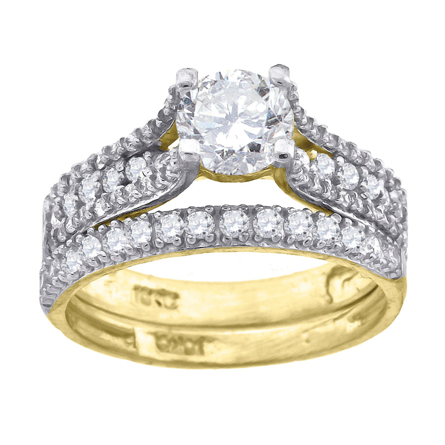 10Kt Gold Bridal Ring