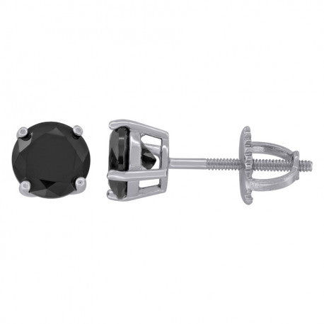6mm-Round Cz-Stud Screw Back