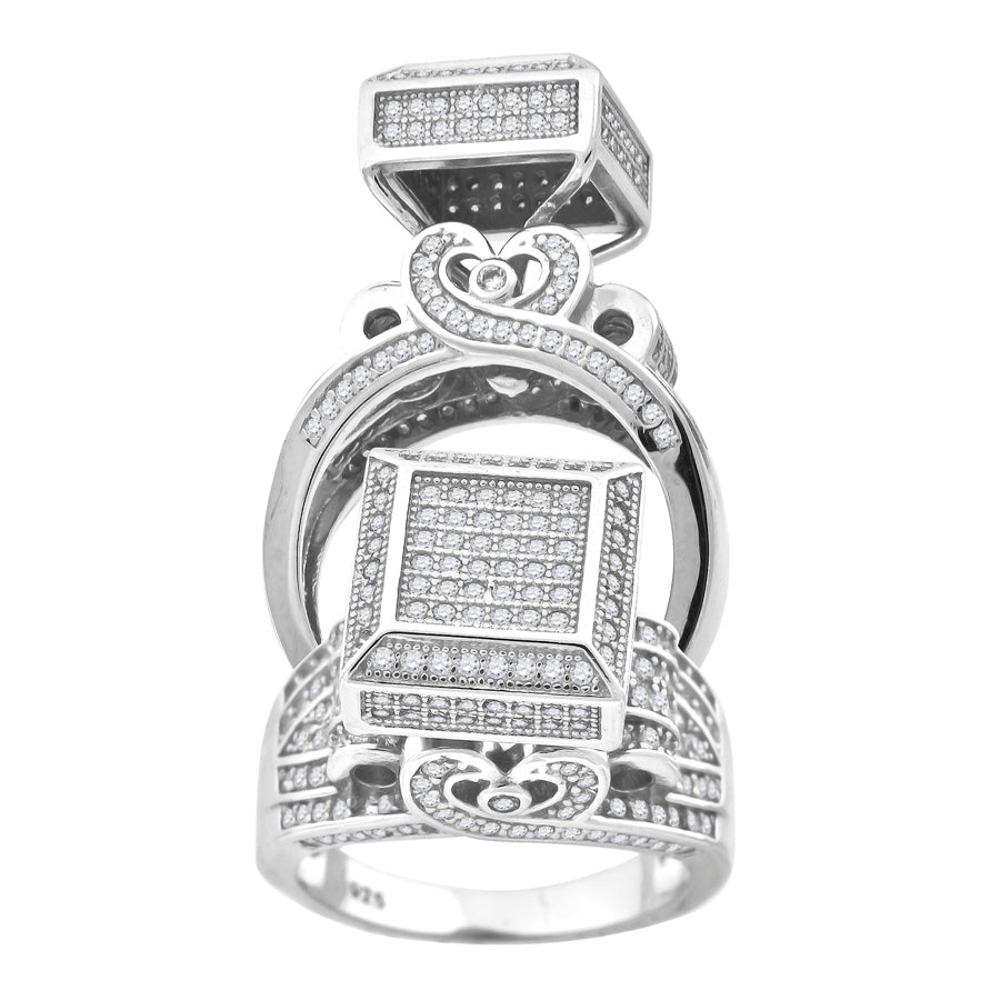 925 Fancy CZ Ring