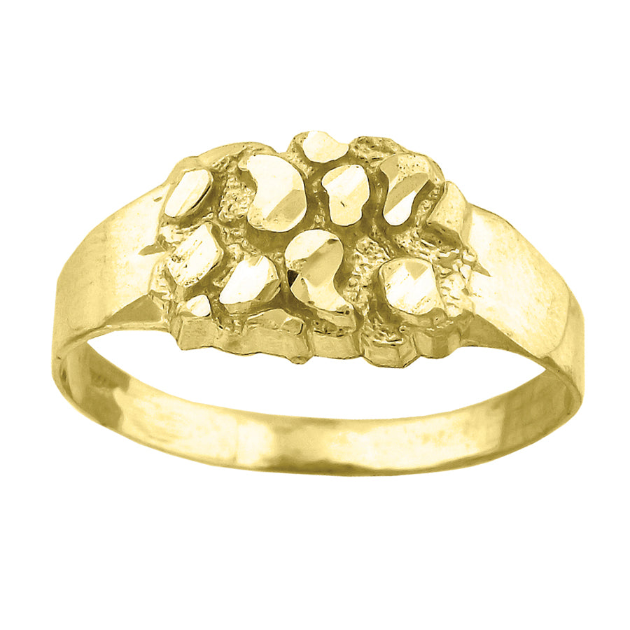 10Kt Gold Nugget Ring