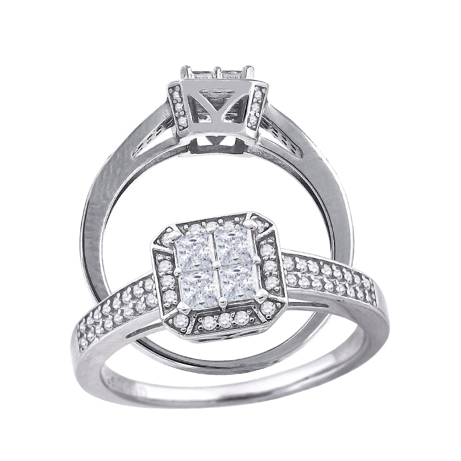 925 Fancy Cz Ring