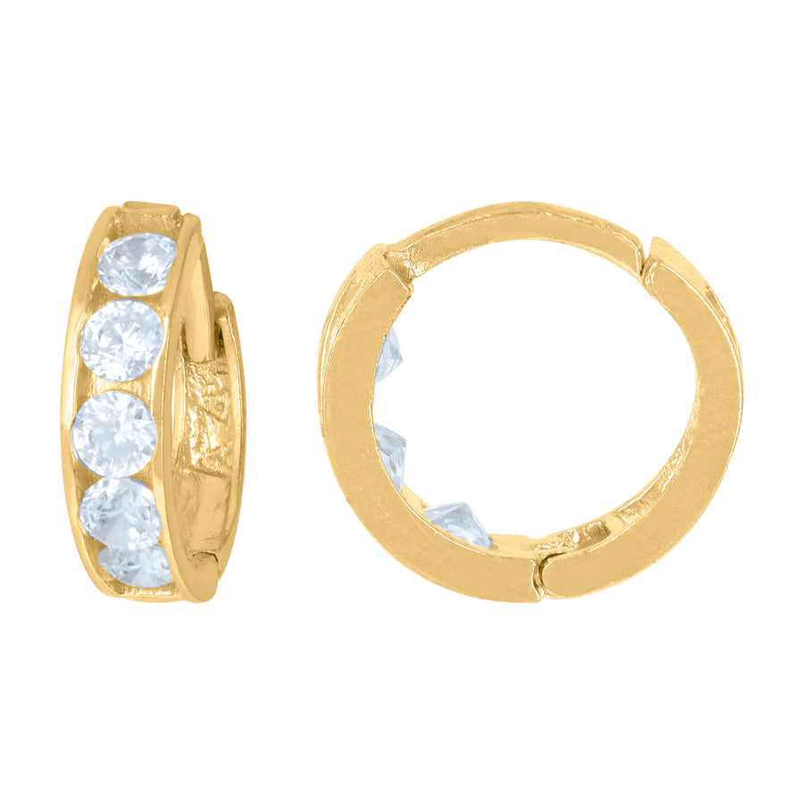 10Kt Gold Hoop Earrings