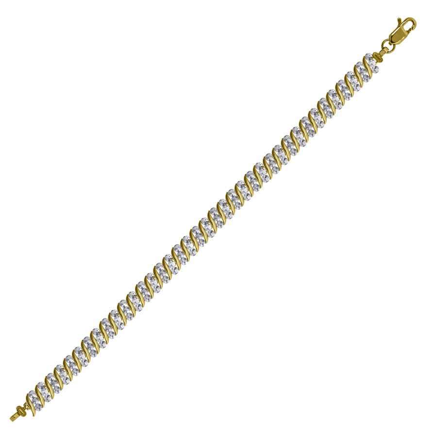 10K Gold Bracelet 7"