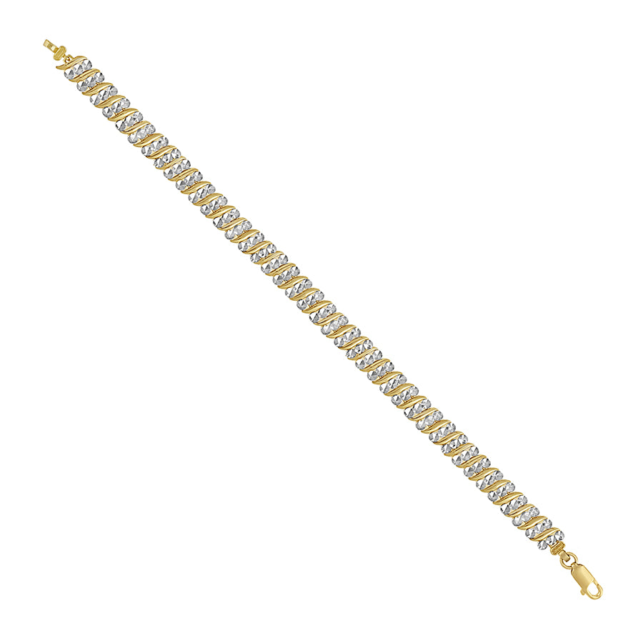 10Kt Gold 8" Bracelet