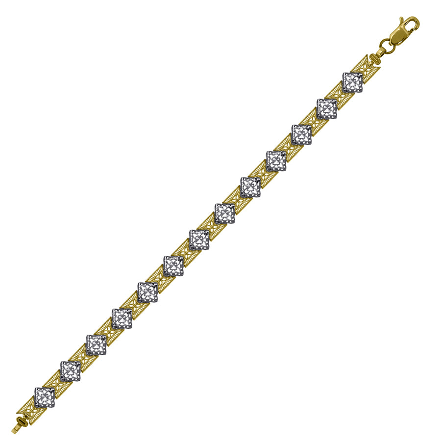 10Kt Gold Bracelet 7"