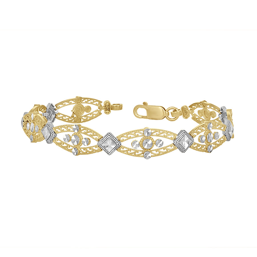 10Kt Gold"7"Bracelet