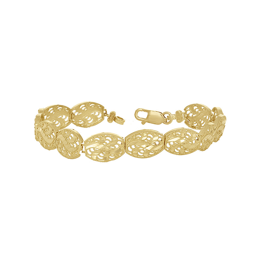 10Kt Gold 7" Bracelet