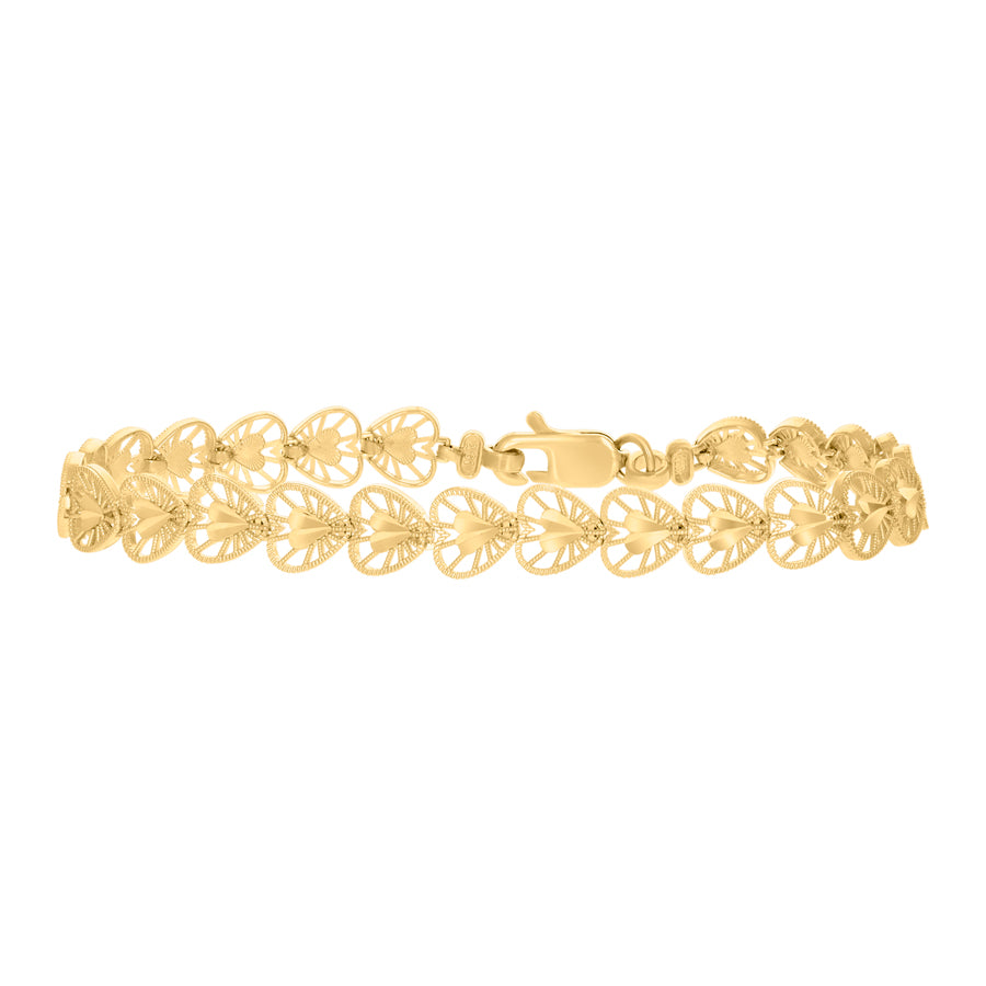 10Kt Gold 7" Bracelet