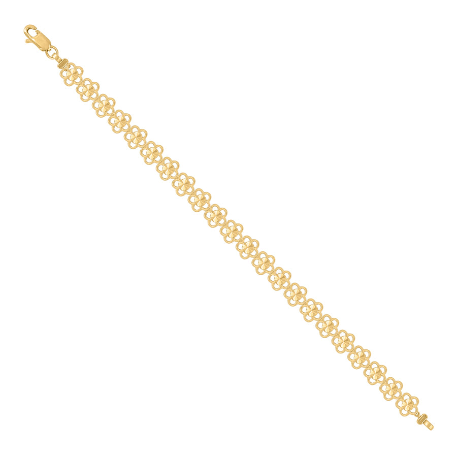 10Kt Gold 8" Bracelet