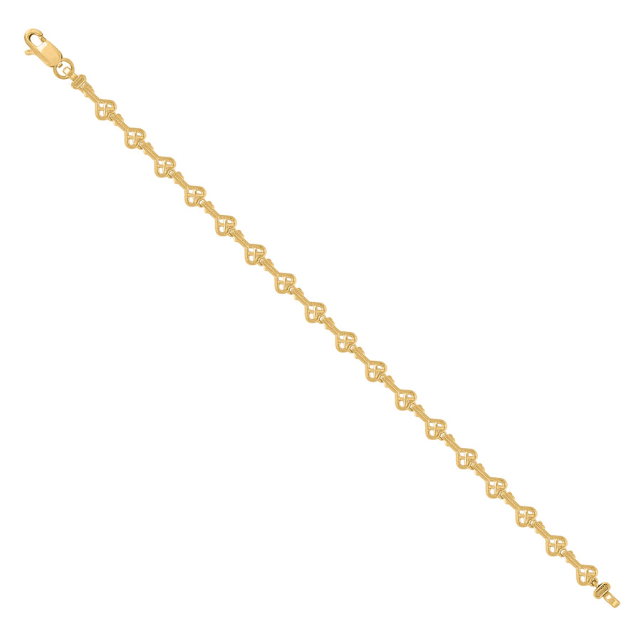 10Kt Gold 7" Bracelet