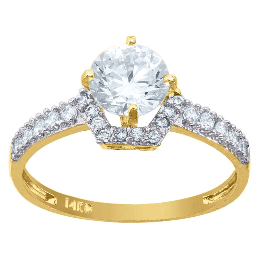 14Kt Gold Bridal Ring
