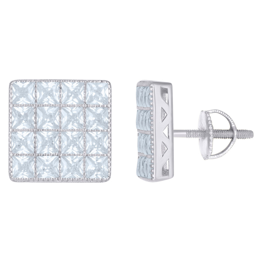 925-Cz Stud Earrings