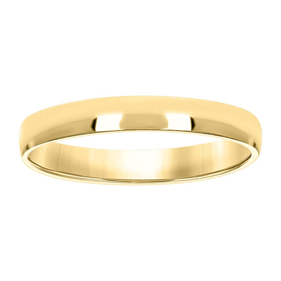 14Kt-Gold 3mm Regular Fit Wedding Band