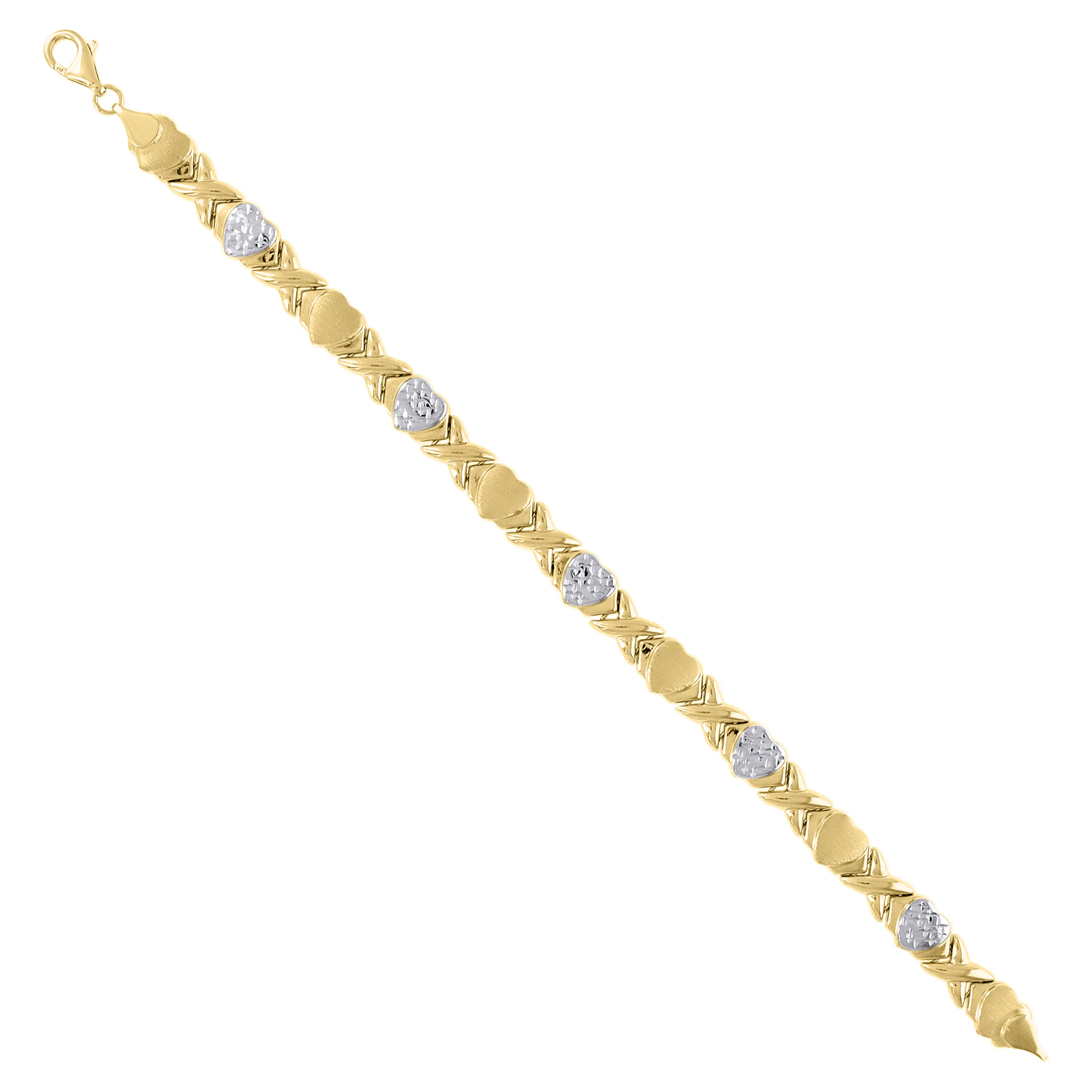 10Kt Gold Turkish Bracelet 8"