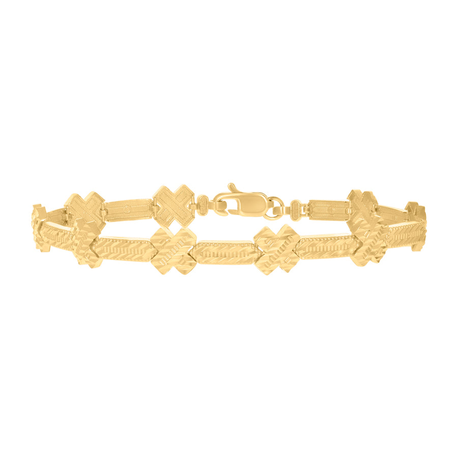 10Kt Gold 7" Bracelet