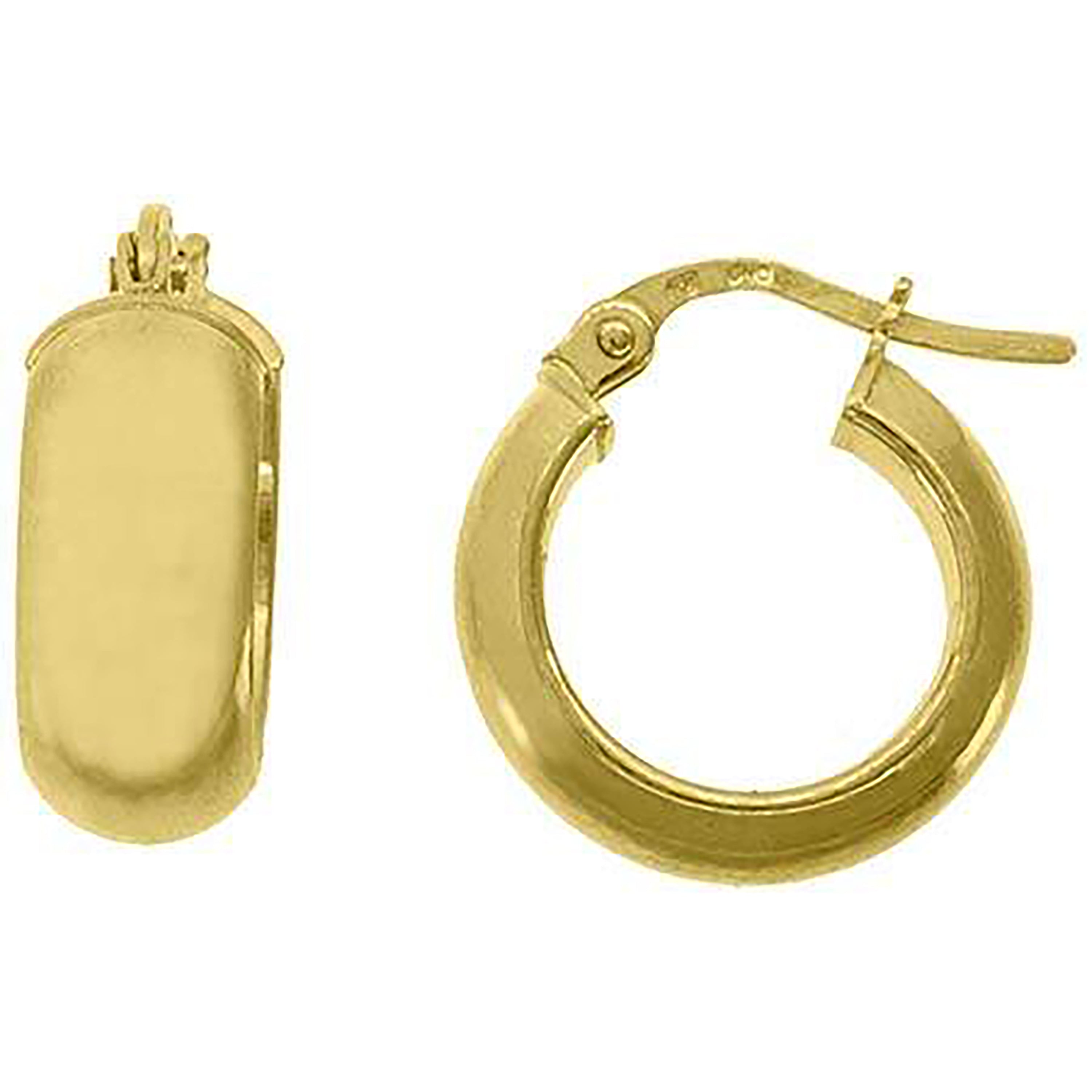 10Kt Gold Hoop Earrings