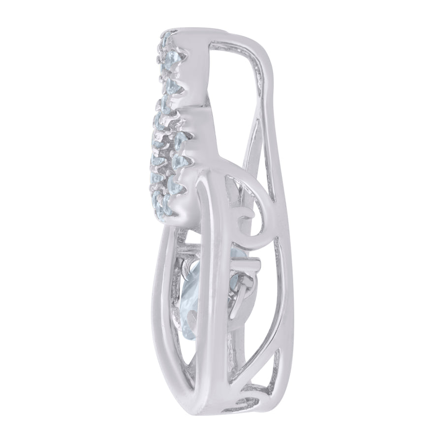 925 Sterling Silver Cz Pendant