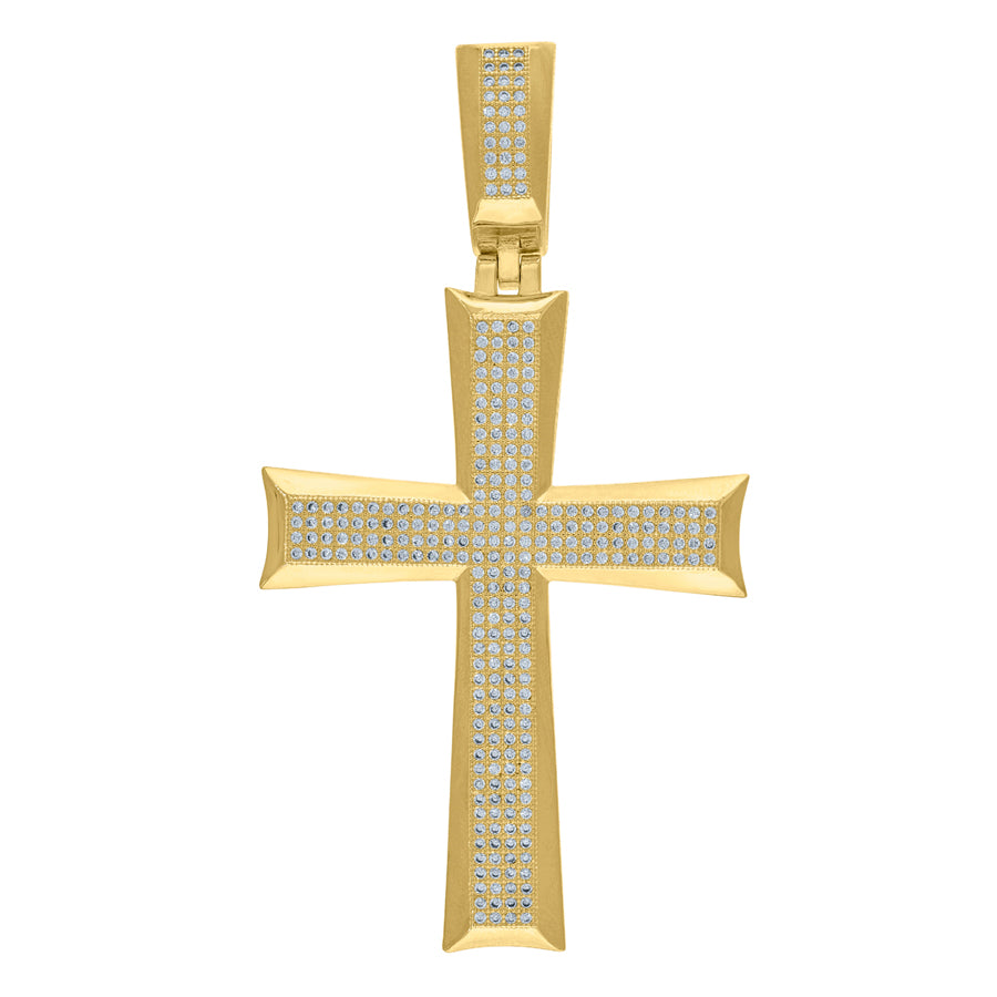 925 Micro-Pave Cross