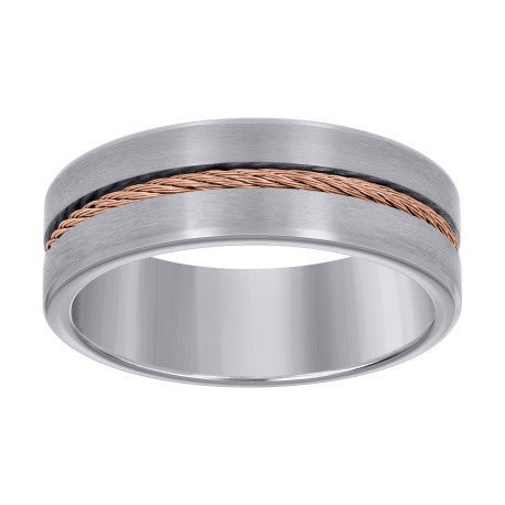 8mm Stainless Steel Ring S9-S12