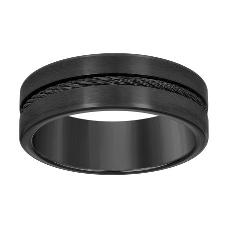 8mm Stainless Steel Ring S9-S12