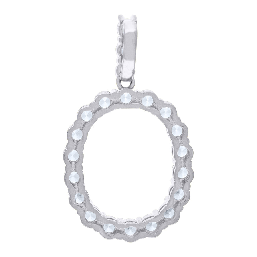 925-Silver Initial "O" Pendant