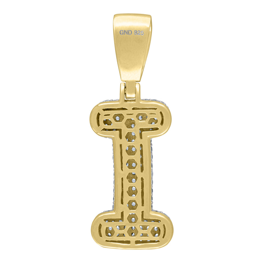 925-Silver Pendant "I" Initial