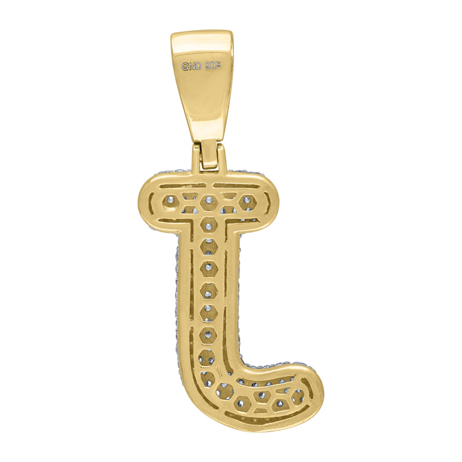 925-Silver Pendant "J" Initial