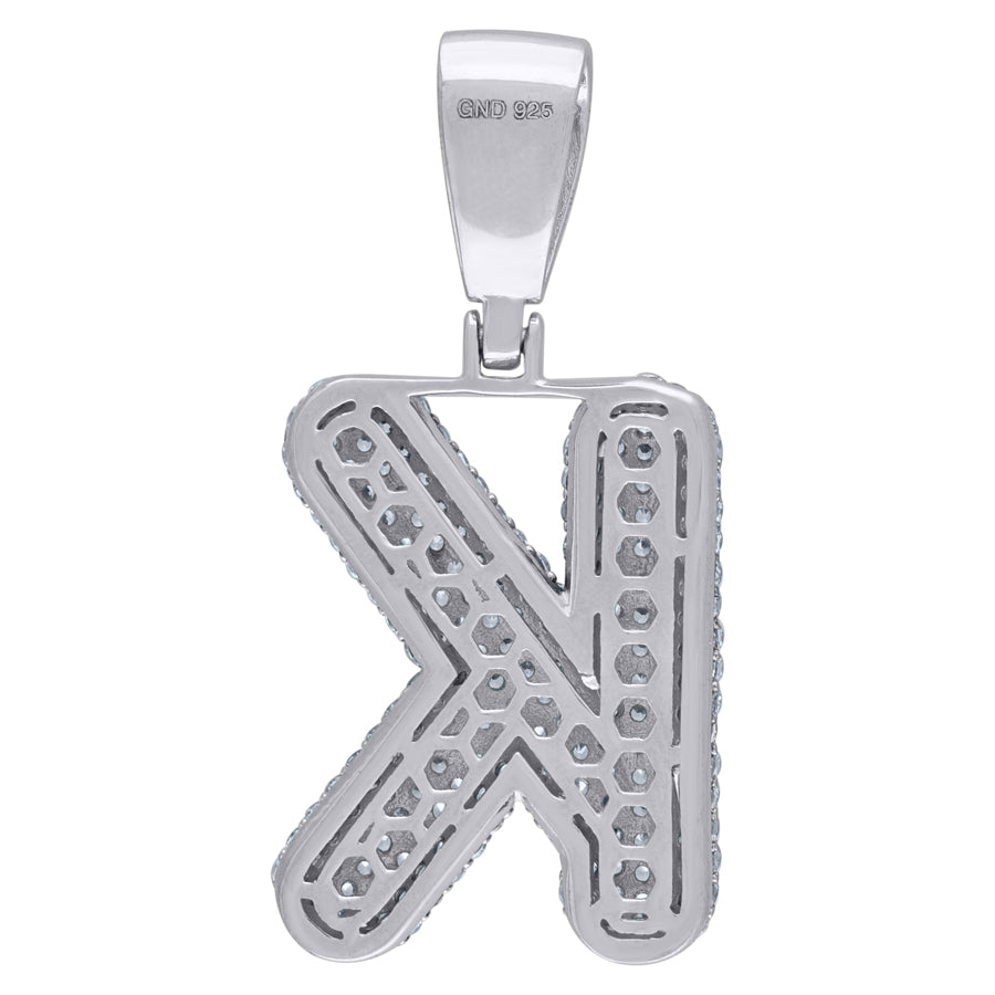 925-Silver Pendant "K" Initial