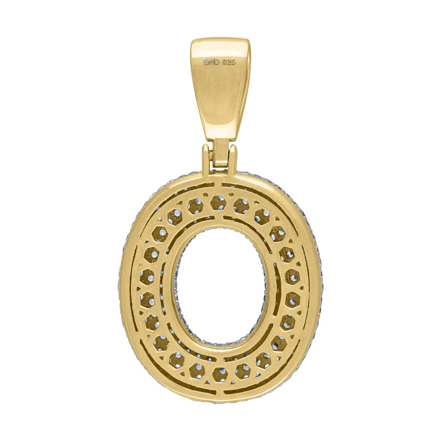 925-Silver Pendant "O" Initial